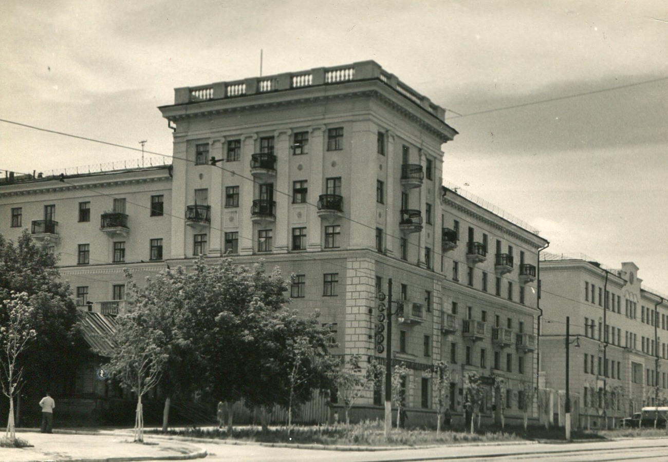 Новые жилые дома, ул. Ново Садовая Осипенко, Самара, 1955 г