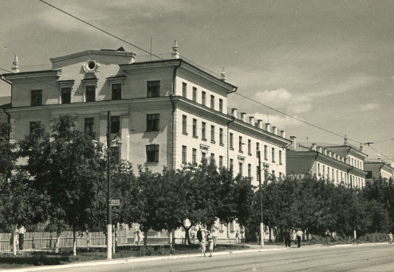 Новые жилые дома, ул. Ново-Садовая, Самара, 1955 г