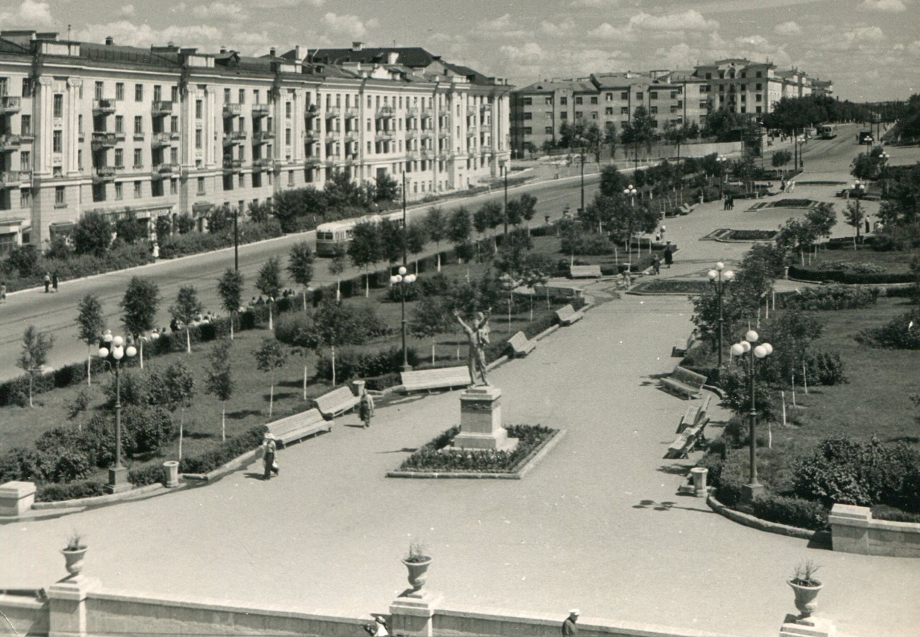 Площадь Социалистического Земледелия, ул. Ново Садовая, Самара, 1955 г