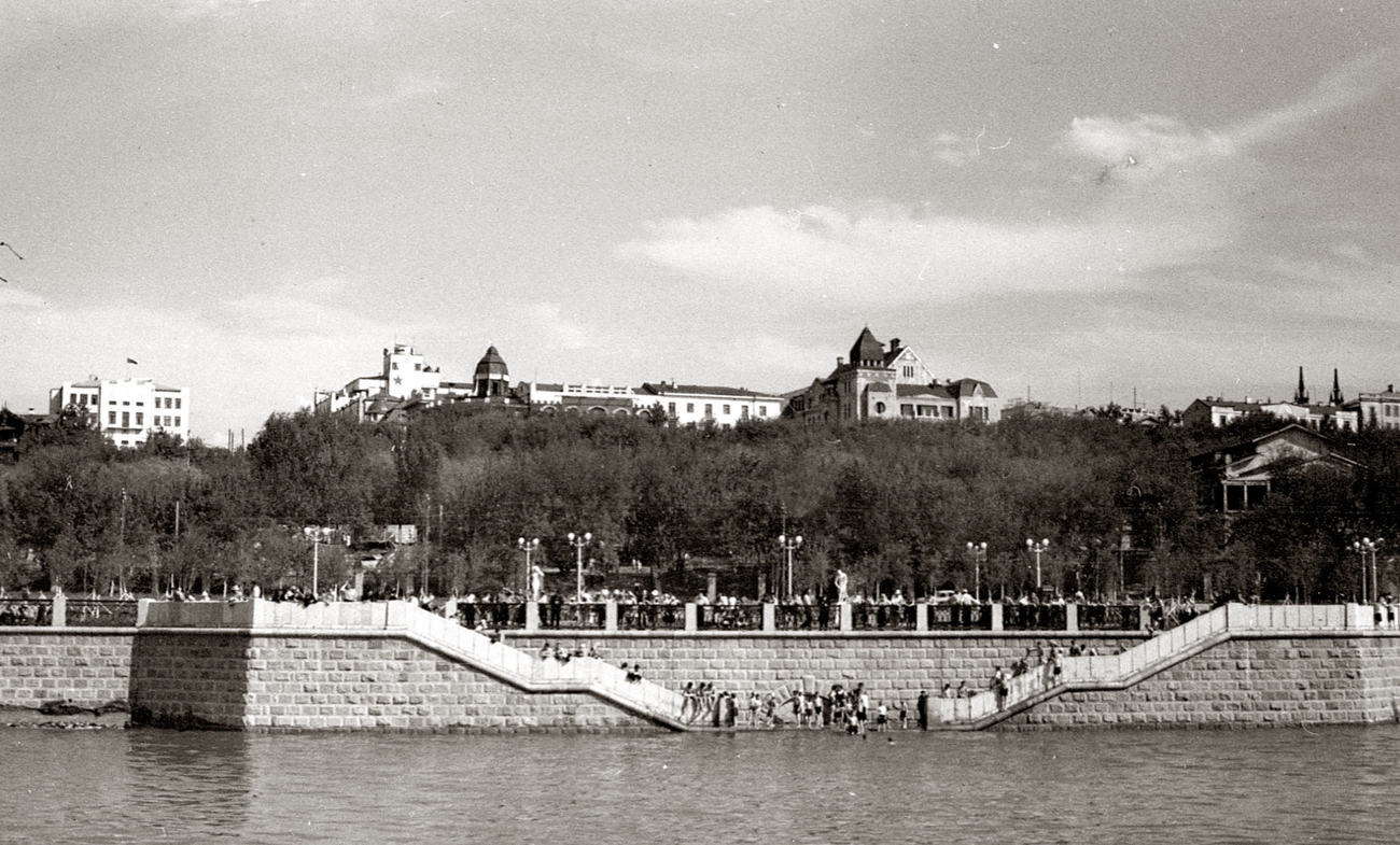 Вид на парк Горького с Волги, Самара, фото Н. Фиников