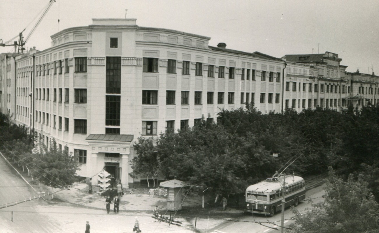 Авиационный институт на ул. Самарской, Самара, 1955 г