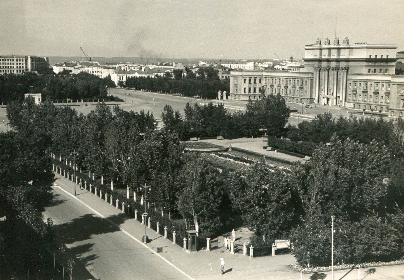 Площадь им. Куйбышева, Самара, 1955 г