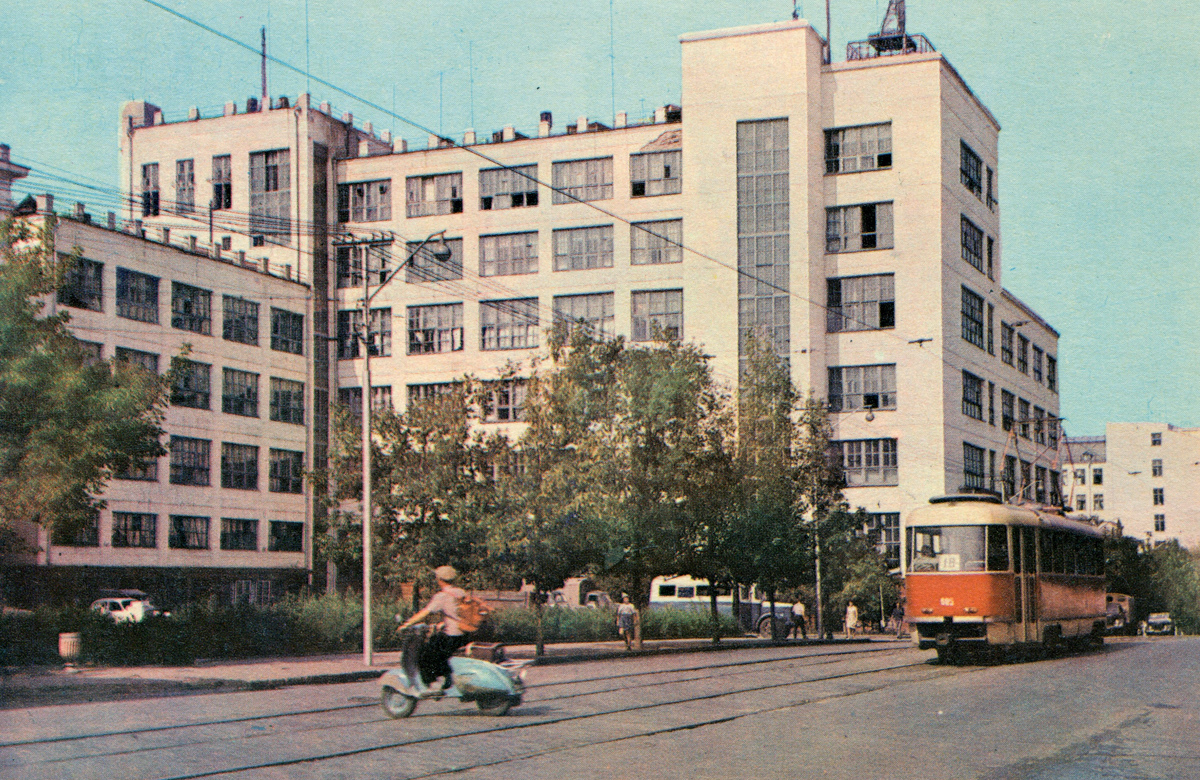 ул. Красноармейская, Самара, фото Б. Клипиницера, 1968 год